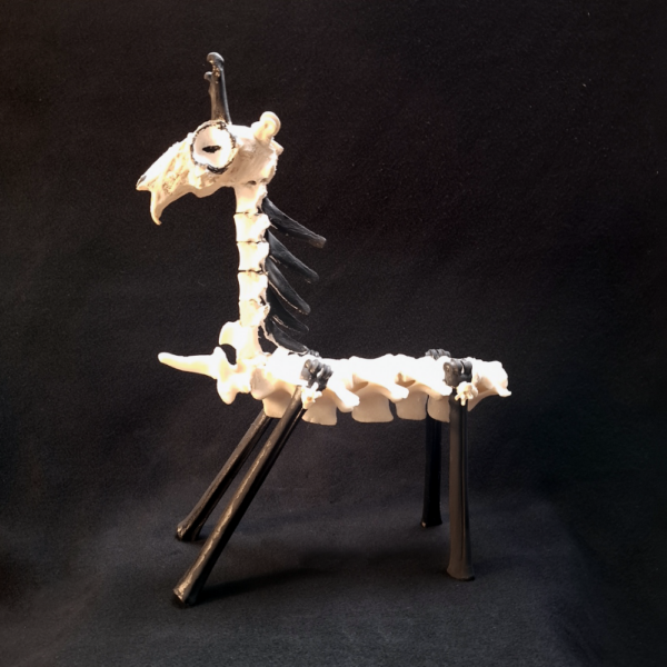 Giraffe Knochenskulptur